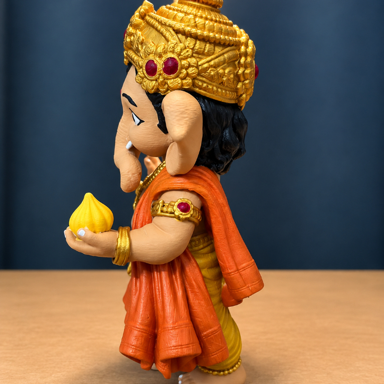 Baby Ganesha left side view thumbnail