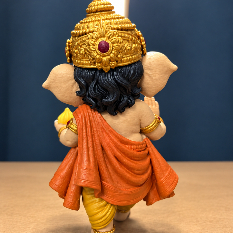 Baby Ganesha back view thumbnail